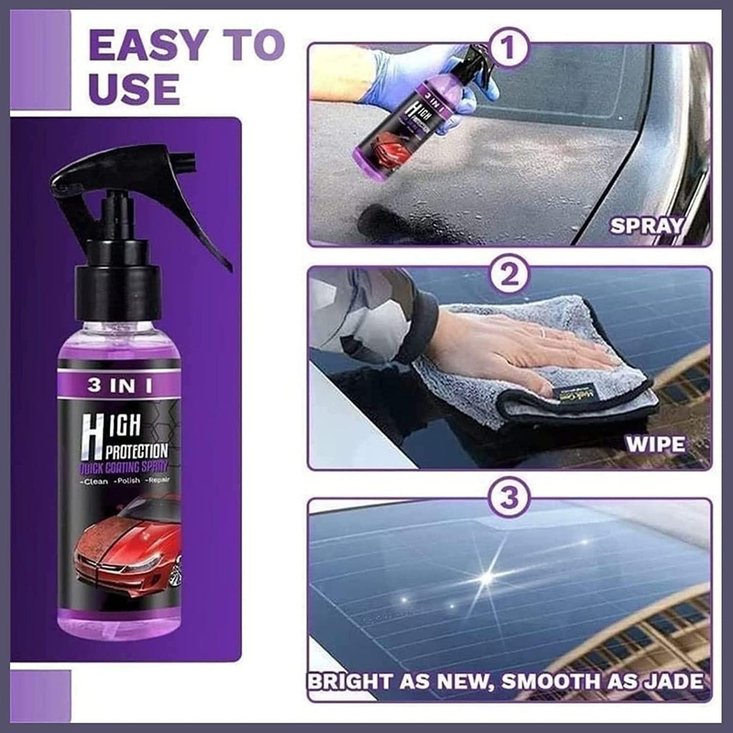 Car Coating Spray (Buy 1 Get 1 Free)